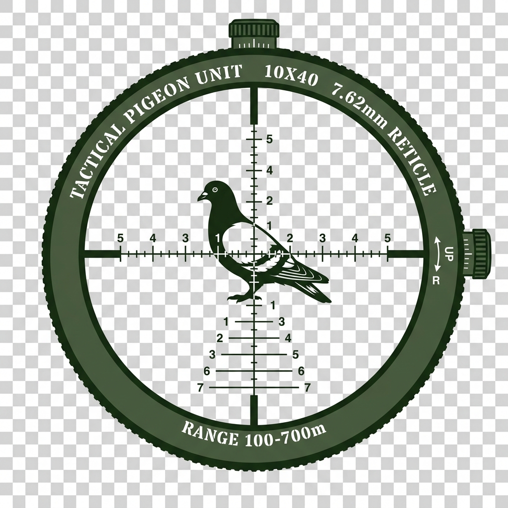 Pigeon crosshair
